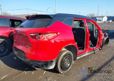 2022 Chevrolet Blazer Awd Rs from USA, damaged, VIN 3GNKBKRS3NS214135